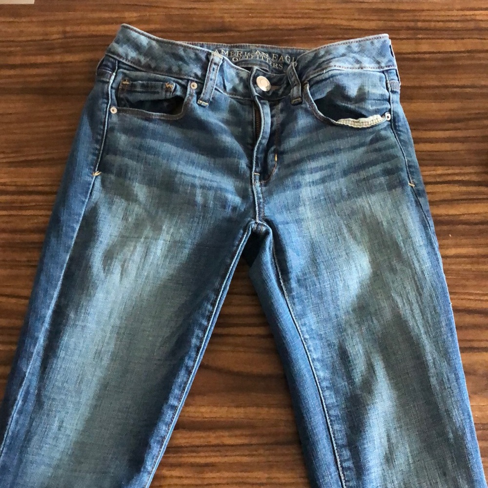 American eagle super stretch skinny (sz 4 reg)